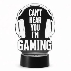 Qware 3D Lamp – Can’t Hear