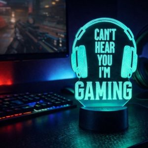 Qware 3D Lamp – Can’t Hear