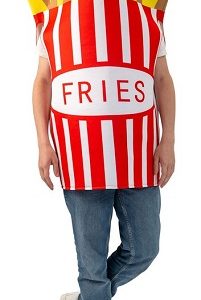 Frietjes Kostuum (volwassenen)