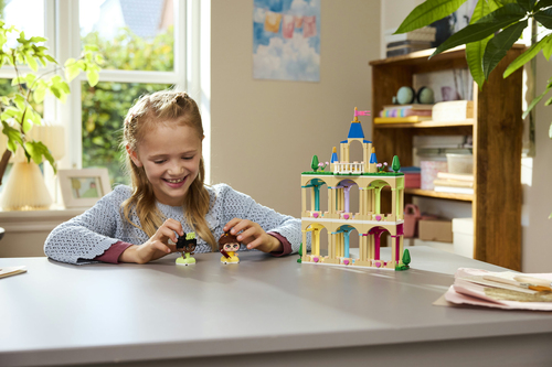 Lego Disney - Mini Belle en Tiana met kasteel - Afbeelding 3