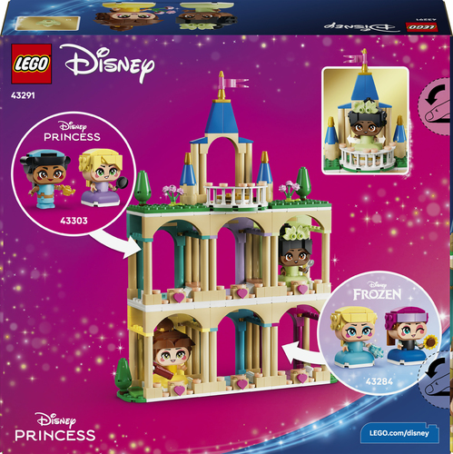 Lego Disney - Mini Belle en Tiana met kasteel - Afbeelding 6