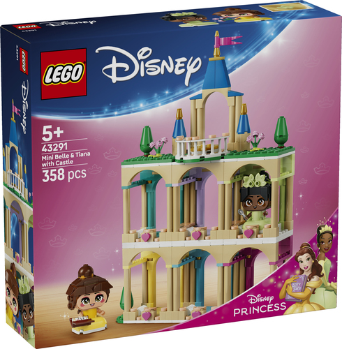 Lego Disney - Mini Belle en Tiana met kasteel - Afbeelding 7