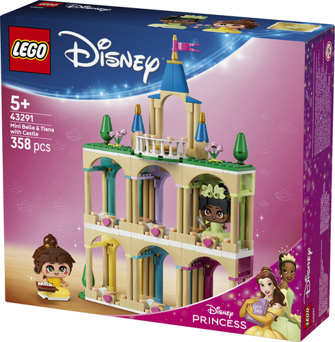 Lego Disney - Mini Belle en Tiana met kasteel - Afbeelding 8