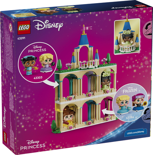 Lego Disney - Mini Belle en Tiana met kasteel - Afbeelding 10