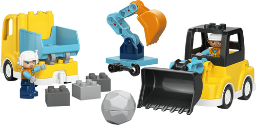 Lego Duplo - 3-in-1 bouwvoertuigen - Afbeelding 2