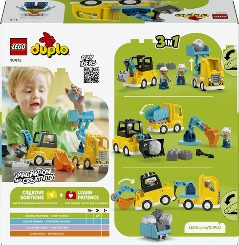 Lego Duplo - 3-in-1 bouwvoertuigen - Afbeelding 5