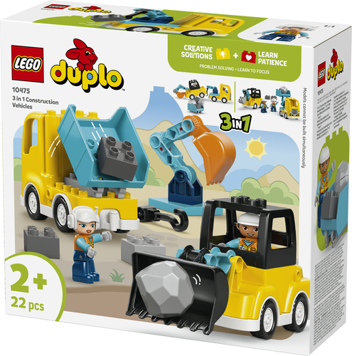 Lego Duplo - 3-in-1 bouwvoertuigen - Afbeelding 7