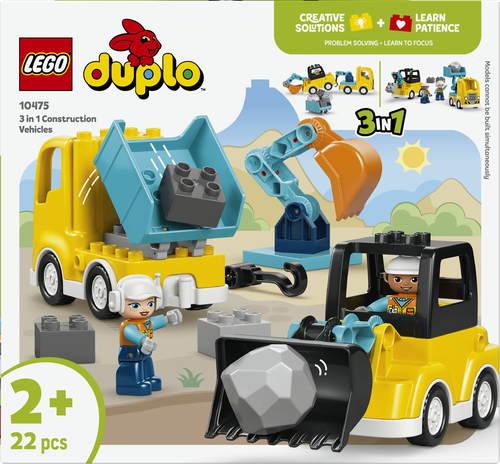 Lego Duplo - 3-in-1 bouwvoertuigen - Afbeelding 8