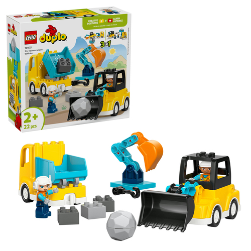 Lego Duplo - 3-in-1 bouwvoertuigen - Afbeelding 10