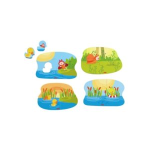 Haba – 4 eerste puzzels – Jonge dieren