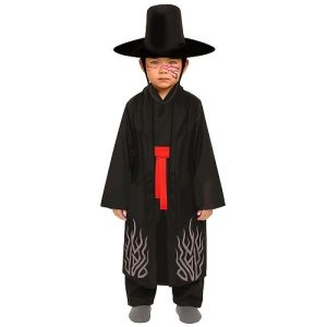 K-Pop Black Demon kostuum – Kids 7-9 jaar