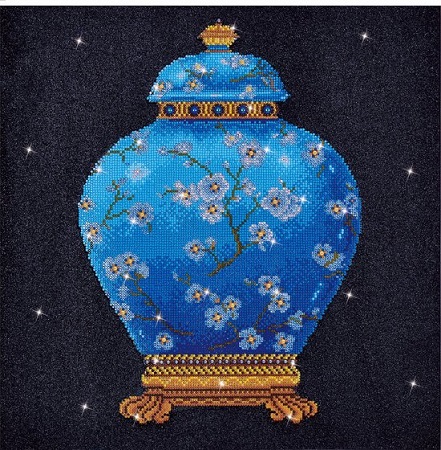 Diamonds Dotz - Blue Vase