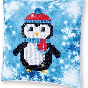 Diamond Dotz – Christmas Penguin Pillow