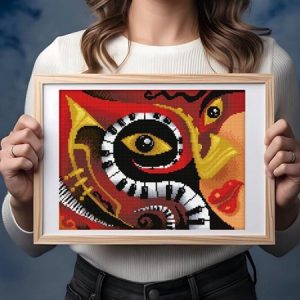 Diamond Dotz – Jazz Bar With Frame