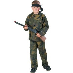 Kostuum Rambo – maat 140