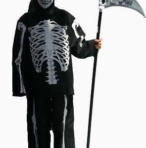 Kostuum Skelet – maat 164