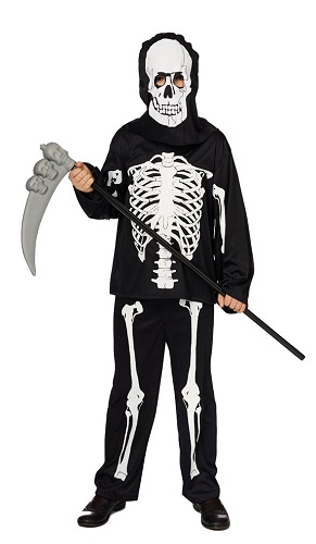 Kostuum Skelet - maat 116