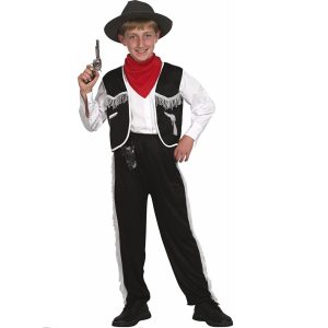 Kostuum cowboy luxe, 4-6 jaar