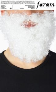 Baard Kabouter kort – wit