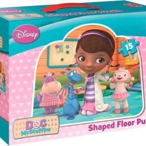 Vloerpuzzel 15st Doc McStuffins