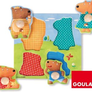Goula – Berenfamilie puzzel – 4 stukjes
