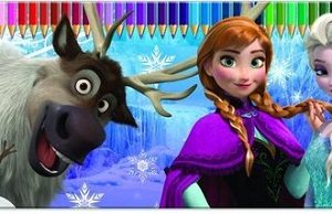 Frozen megakleurdoos 50st