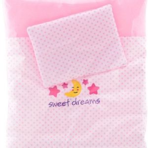 Baby Rose Poppendeken + kussenset