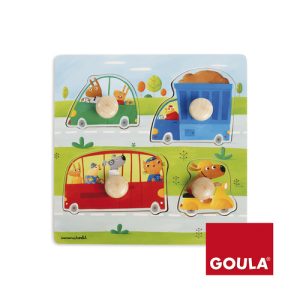 Goula Houten puzzel – Voertuigen