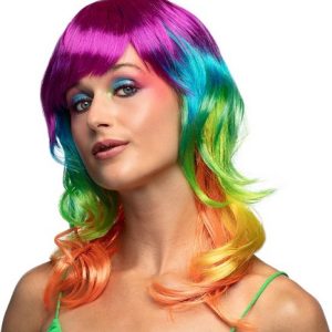 Pruik Kandy (multicolor)