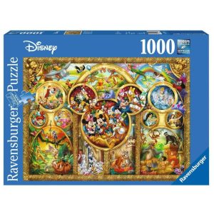Ravensburger Puzzel (1000stuks) – Disney – Mooiste Disney thema’s