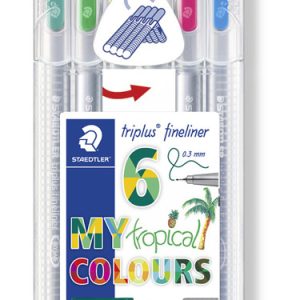 Box Triplus Color PASTEL 1.0mm – 6stuks