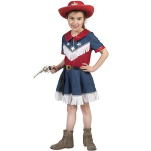 Cowboy kostuum – Jeans Girl – maat 116