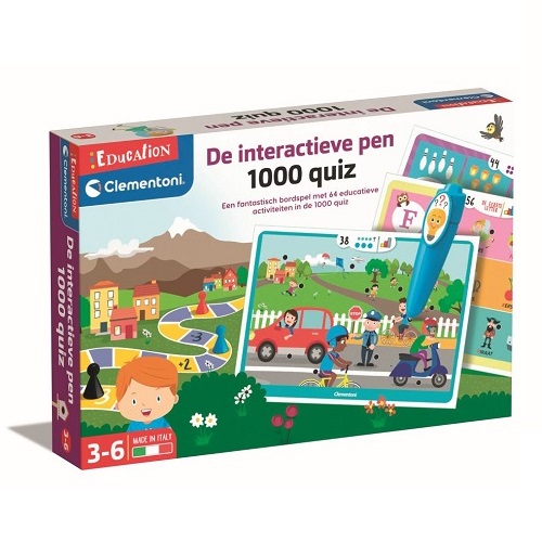 Education Clementoni - Interactieve Pen 1000 Quiz