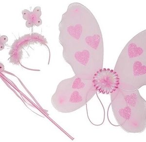 Vlinderset – 3-delig (roze)