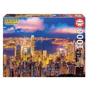 Educa Puzzel (1000stuks) – Neon Hong Kong