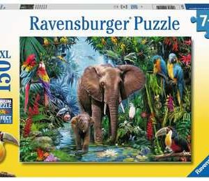 Puzzel (XXL) 150stuks – Jungleolifanten