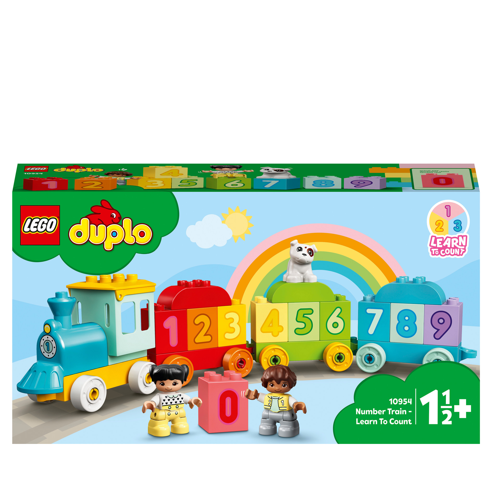 LEGO DUPLO Getallentrein - Leren tellen - 10954
