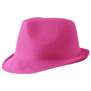 Hoed fluo roze