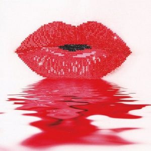Diamond Dotz – Hot Lips 30x30cm