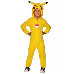 Pokémon – Kostuum Jumpsuit Pikachu 8-10 jaar