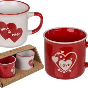 Mok “Love” & “You & Me” in Gift Box