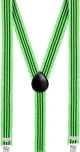 Bretellen Ruches – neon groen