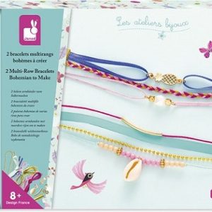 Janod Atelier – 2 Boheemse armbanden met meerdere rijen