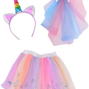 Verkleedset 3-delig – Eenhoorn