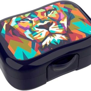 Lunch Buddies – Koekendoos LEEUW 130x95x50mm