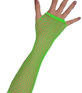 Handschoenen net lang (vingerloos) – groen