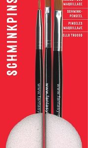 Fantasy Make-up – Penseelset (3stuks) + Spons (2stuks)