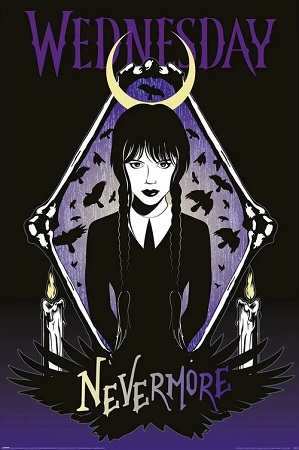 Wednesday Ravens Poster 61×91,5cm