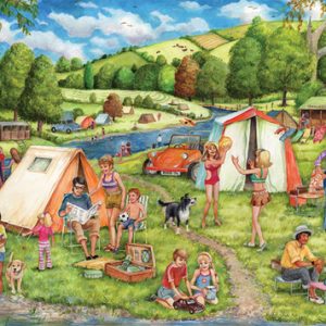 Puzzel Falcon De Luxe (2x500stuks) – Camping and Caravanning