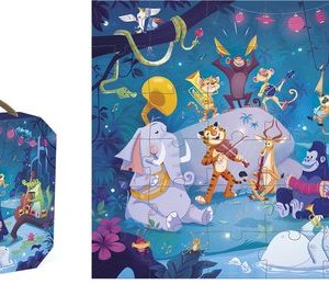 Janod Puzzel (36stuks) in koffer – Zomerfeest